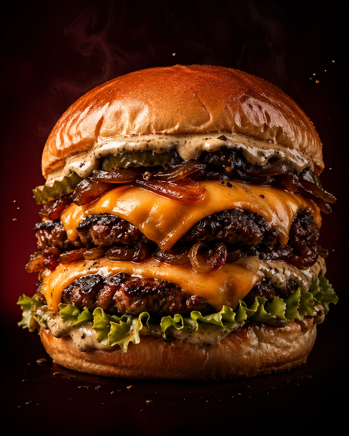 Pepper Royale burger